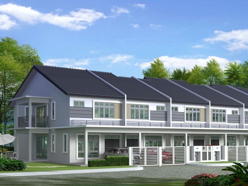 Taman Ilham two-storey terrace homes